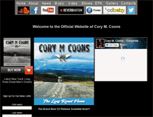Tablet Screenshot of corymcoons.com